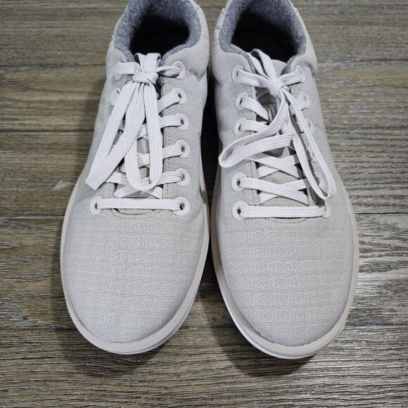 Allbirds Women's Wool Piper Woven Sneakers Pewter Grey Blizzard Sole, Size 10 - Picture 3 of 10